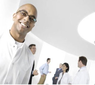 smiling doctor