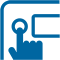 Icon device hand