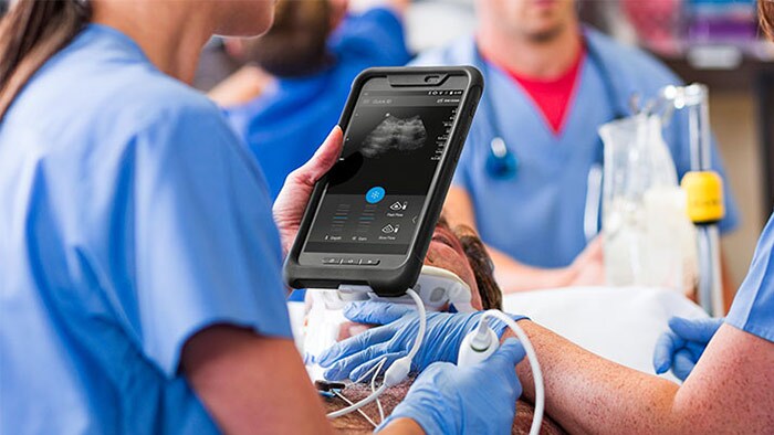 Échographie au chevet du patient