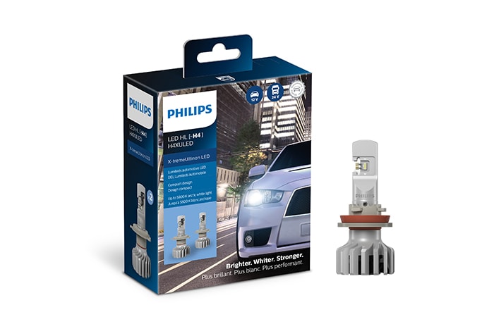 Philips X-tremeUltinon Gen2 H7 LED Bulbs 5800K +250% PX26d 11972XUWX2