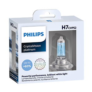 Ampoules de mise à niveau pour phares avant Philips CrystalVision ultra