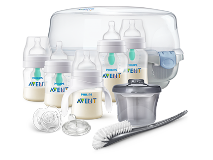 Anti-Colic Starter Set With Sterilizer