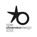 Label Observeur du design 2015