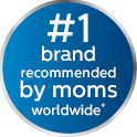Number one brand recommended by Moms