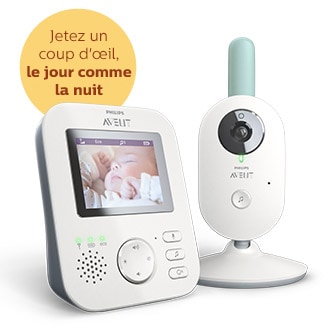 Écoute-bébé vidéo Philips Avent