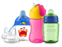 Gamme de gobelets Philips Avent pour les tout-petits