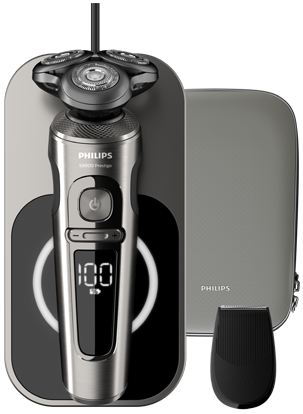 Le Philips S9000 Prestige SP9860 et ses accessoires