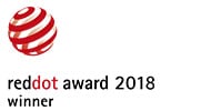 logo du gagnant du prix reddot 2018