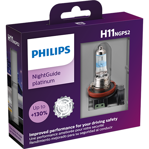 Emballage du NightGuide platinum de Philips