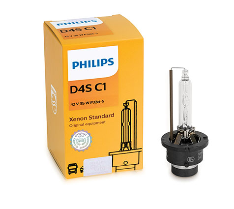 hid packaging with bulb