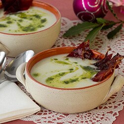 Soupe De Chou-Fleur Et Jambon Croustillant | Philips