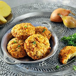 Malaysian potato fritters