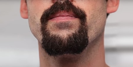How to trim a goatee