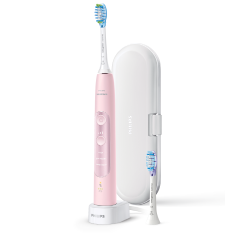 Philips Sonicare ExpertClean with puck and travel case, pink edition