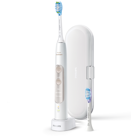 Philips Sonicare ExpertClean avec chargeur et étui de transport, édition or