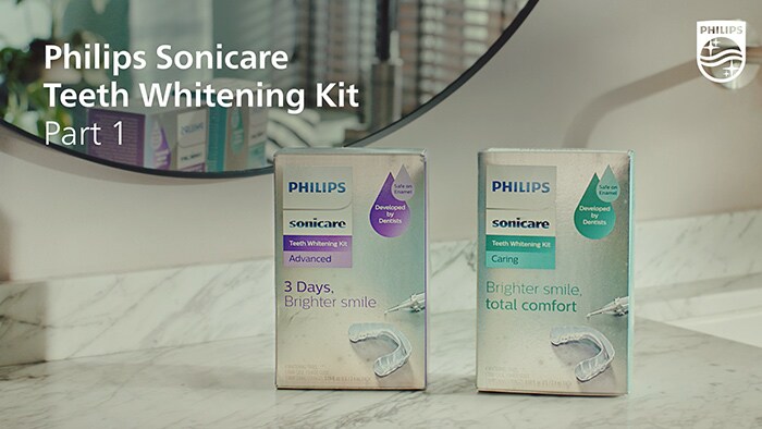Comment commencer à utiliser la trousse de blanchiment des dents Philips Sonicare