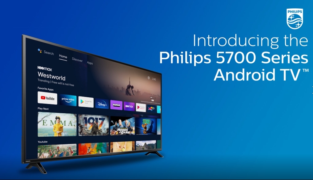 Гугл филипс. Philips 7500 Series 43 установка приложений.
